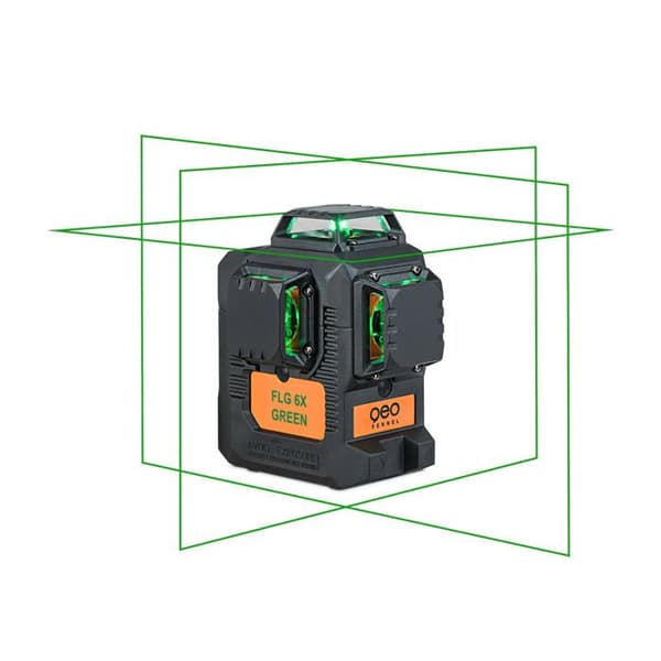 Laser multiplan GEO FENNEL FLG 6X Grön Maxi set
