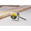Miniatyrbild 3 av 6: Måttband - STANLEY - Powerlock Classic ABS - 8m - Mylarbeläggning - 3 nitkrokar