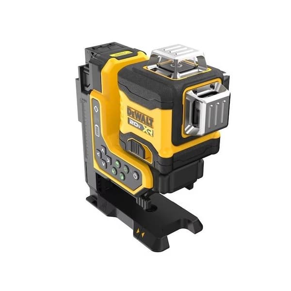 Laserlinjal med flera linjer 3 x 360° med grön stråle och fjärrkontroll - DEWALT - utan batteri eller laddare - T-Stak - DCLE34035B-XJ