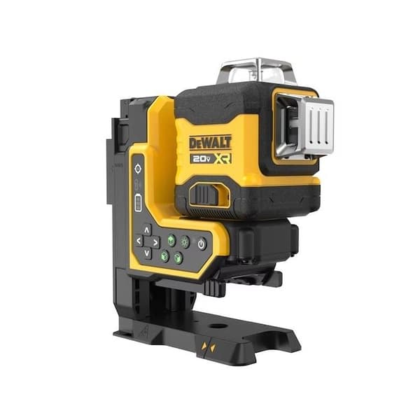 Laserlinjal med flera linjer 3 x 360° med grön stråle och fjärrkontroll - DEWALT - utan batteri eller laddare - T-Stak - DCLE34035B-XJ