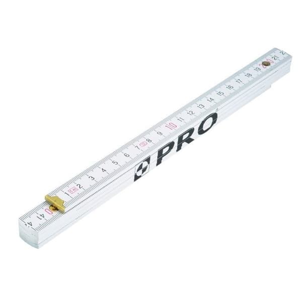Längd (meter - band - mätband) Pro - 3-01-04-26-011 - FÄLDBAR MÄTSTICKS I TRÄ B7 1m