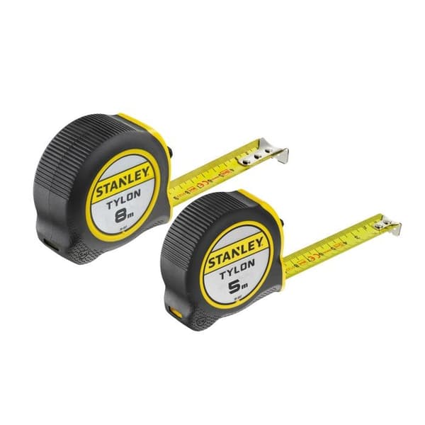 STANLEY 2-pack rullmått Tylon - 5 och 8 meter