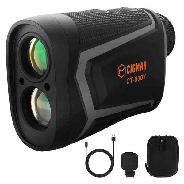 CIGMAN CT-800Y Golfafstandsmåler, 800m rækkevidde, 6X forstørrelse,CT-800Y