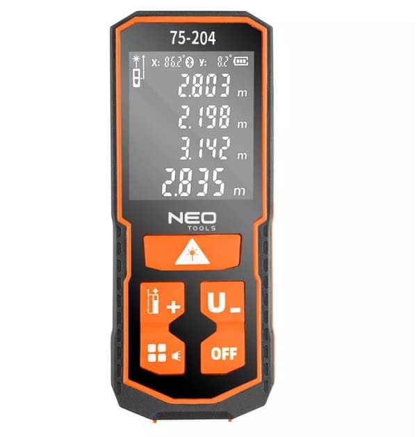 Neo Tools -laseretäisyysmittari 60 m kantama, IP54