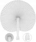 Miniatyrbillede 6 af 9: FOLDET papirventilator til varmt vejr til bryllup til børnegæster 1 STK