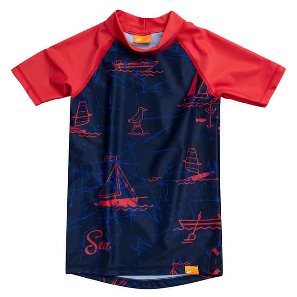 Iq-uv Lyhythihainen T-paita Uv Sea Sininen 3-4 Years