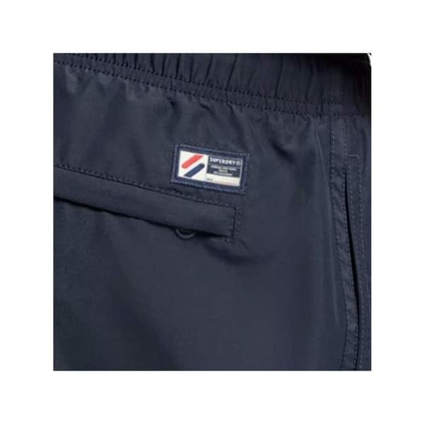Baddräkt Herr - Superdry - enfärgad - Marin - Snabbtorkande - Vattenavvisande material