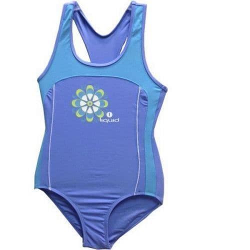 Barn badkläder - Liquid Sport - Doly - Safir - Utan ärm - Lycra - Simning