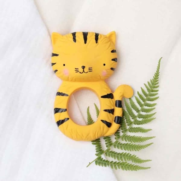 Bitring tiger av naturgummi - A little lovely company