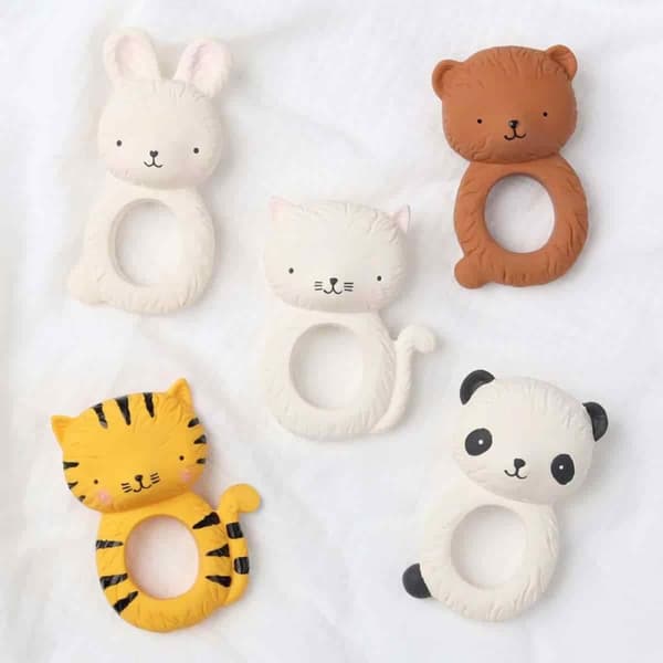 Bitring tiger av naturgummi - A little lovely company