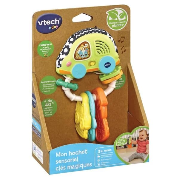 Vtech Baby - My Magic Key Sensory Hochet (Bioplast)
