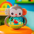 Miniatyrbillede 3 af 6: Ta tag i musikalisk och lätt skrammelleksak - LJUS STARTAR - Giggle Monkey - Med lättfångad Oball - 6 månader och uppåt - Unisex