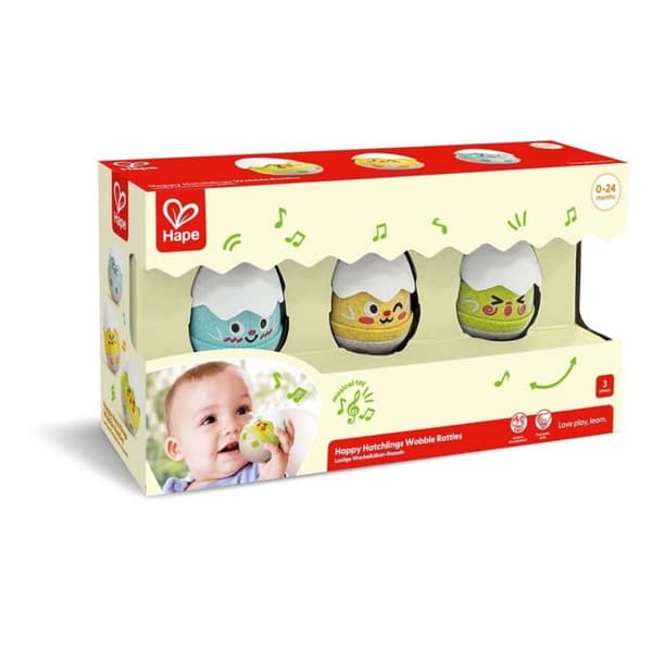 Hape Wobbling Æggesæt Rangler