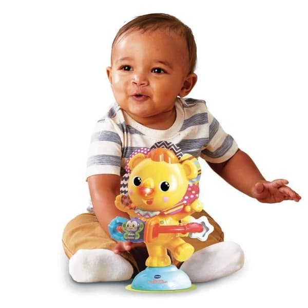 VTECH BABY - Hula-Hoop, Little Lion med sugkopp - Orange