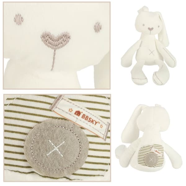 Plysch kaninmaskot 49cm