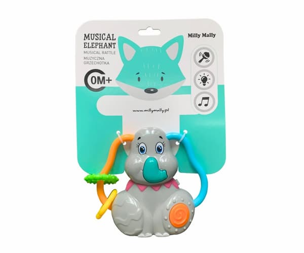 Musikalsk elefant rangle - Musikalsk elefant - 0889
