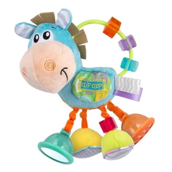 PLAYGRO - CLIP CLOP ACTIVITY HORSE - BLÅ - (10188462)