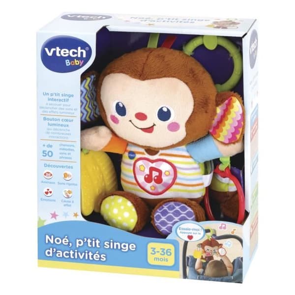 VTECH BABY - Utvecklingsleksak - Noah, Little Activity Monkey