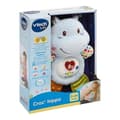 Miniatyrbild 3 av 3: VTECH BABY - Croc'Hippo Rattle - Blå texturerad mjuk leksak