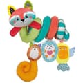 Miniatyrbild 1 av 2: Clementoni- Baby for You – Soft Happy Animals Baby Age – Första aktivitetsleksaken – spiralvagnsplysch, maskintvättbar,