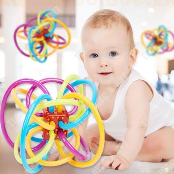TD® Intellectual Development Rattle Toys Främjar interaktiva leksaker för utveckling av kognitiva intressen