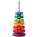 Miniatyrbild 1 av 4: LCC® Stacking 35,6*13,5*13,5cm Barnens upplysningsleksaker Rainbow Rotating Tower