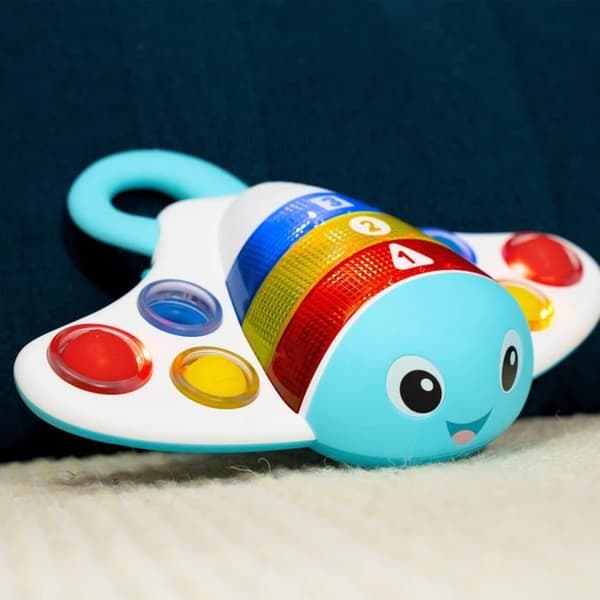 BABY EINSTEIN raden - Sensorisk leksak, musikalisk, lärande av färger, siffror och former från 6 månader till 3 år