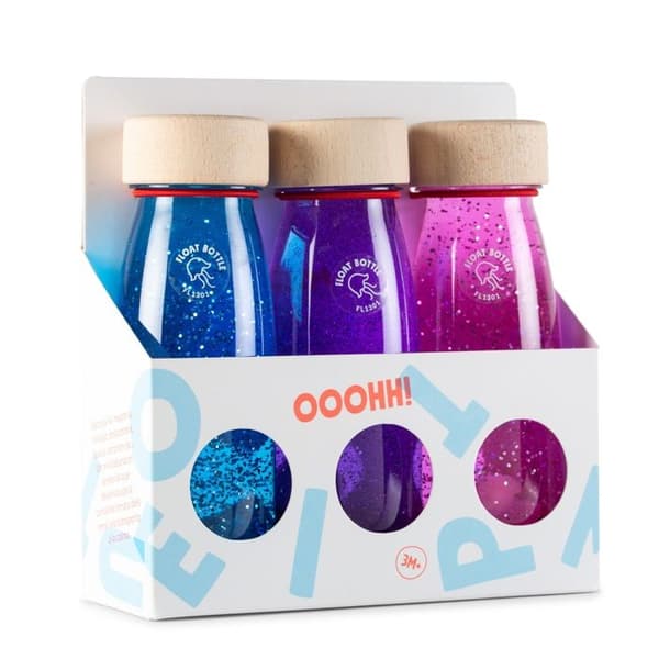 Petit Boum - 3 Sensoriska Flaskor Magic - COOL KIDS PROJECT