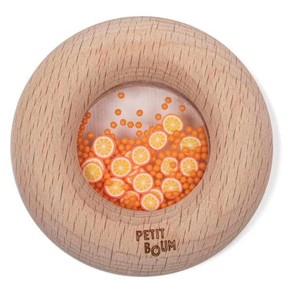 Petit Boum - Donut sensorisk Apelsiner - COOL KIDS PROJECT