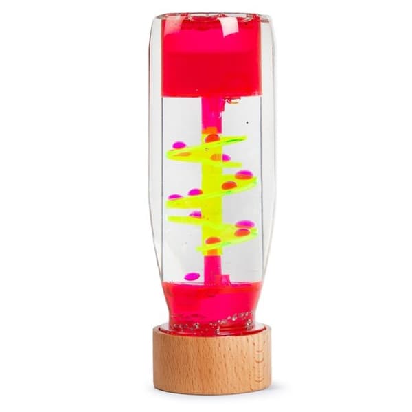 Petit Boum - Sensorisk flaska Move Spirale rosa - COOL KIDS PROJECT