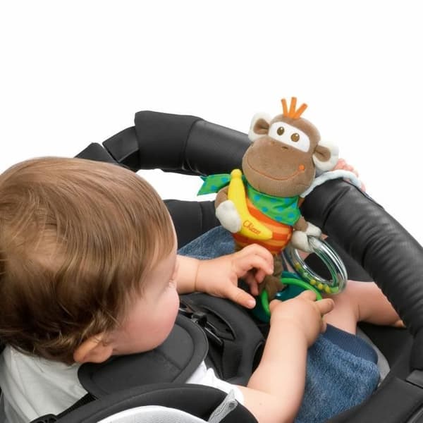 CHICCO Liten multiaktivitetsapa på promenad