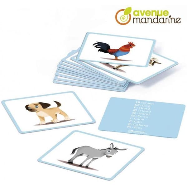 Bilderbok - Husdjur - Pedagogiskt spel