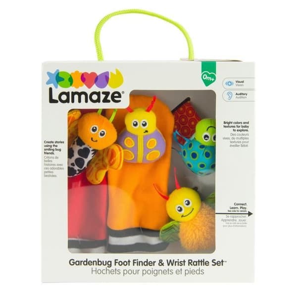 Skallor för handleder och fötter - TOMY/LAMAZE - Gul - Från födseln - Band och klockor