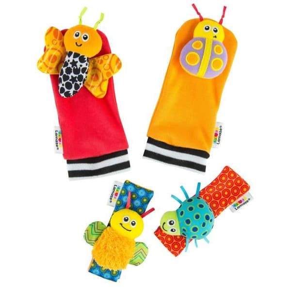 Skallor för handleder och fötter - TOMY/LAMAZE - Gul - Från födseln - Band och klockor