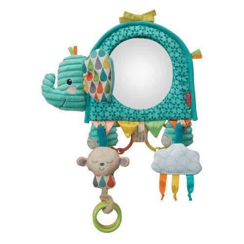 Babyaktivitetsleksak - INFANTINO - Mjuk - Go Gaga - Elefantaktivitetsspegel
