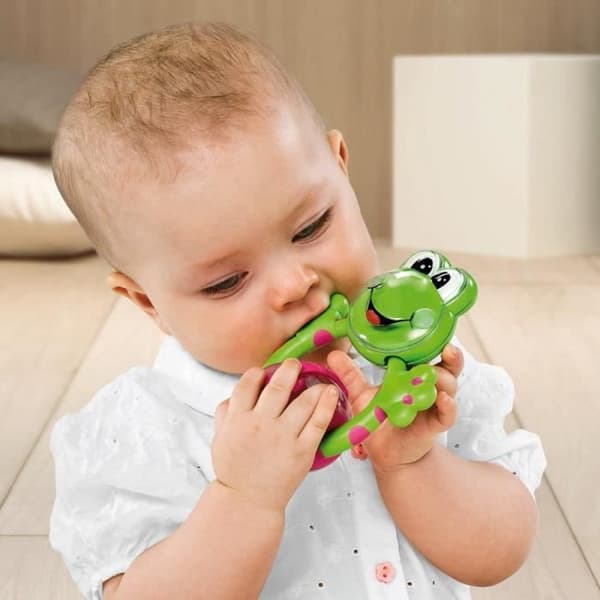 CHICCO Rattle Grodan Pat'mouille