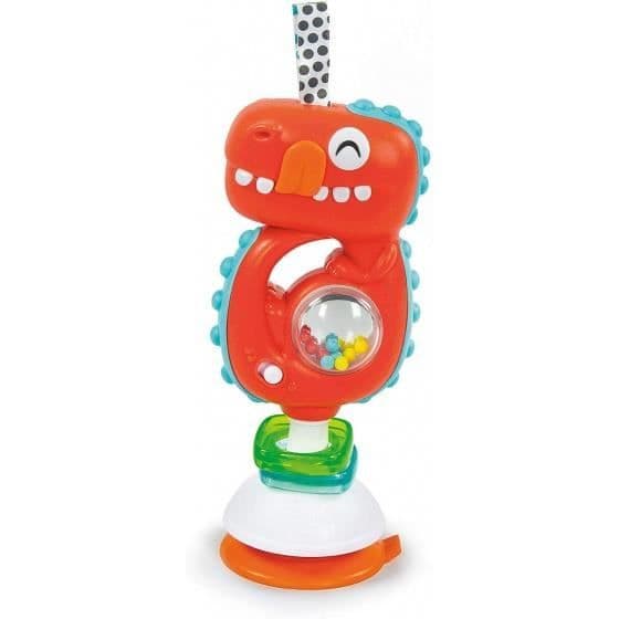 Muziekdino Rattle - CLEMENTONI - Röd - Baby - Plast