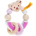 Miniatyrbild 1 av 3: Selecta - Hochet Ours Steiff rosa - SCHMIDT