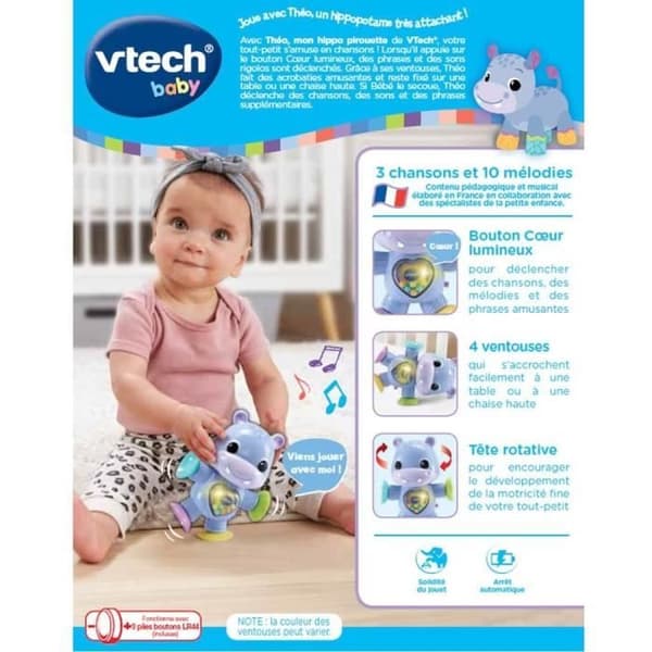 VTECH BABY - Théo, piruettivirtahepo