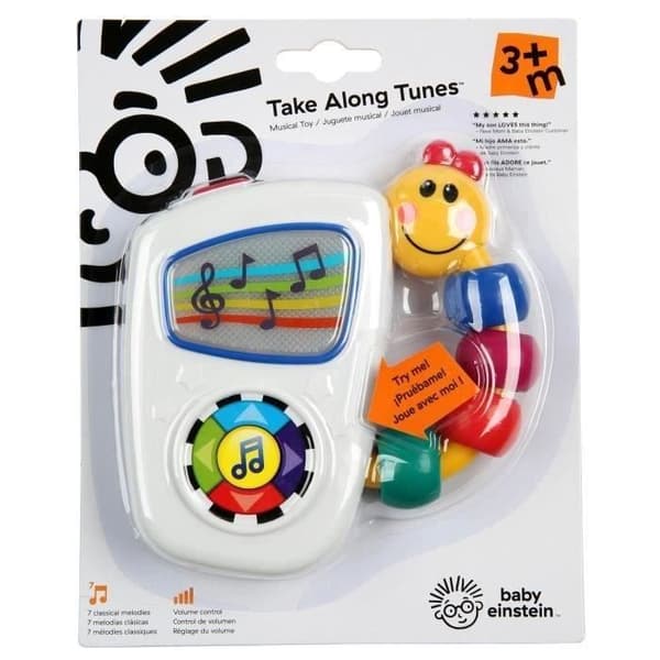 BABY EINSTEIN Take Along Tunes™ kannettava soittorasia - Monivärinen