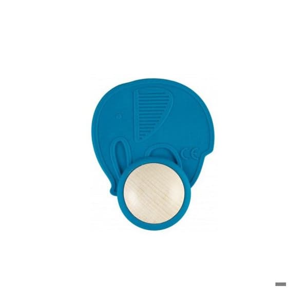 Little Big Things - Rassel Elefant - Frid0+ blå - ELEMENTS FOR KIDS GMBH
