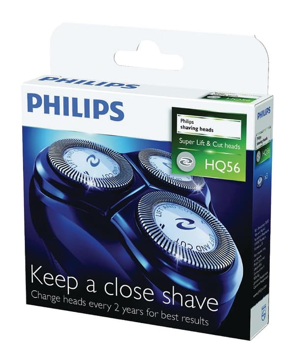 3-Pack Philips Rakhuvud HQ56 Series