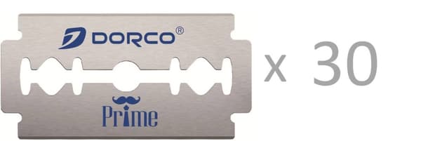30 st (6 x 5) Dorco Prime Platinum Dubbelrakblad STP300