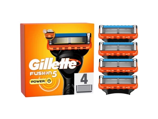 Gillette Fusion Power utskiftbare barberblader 4 stk