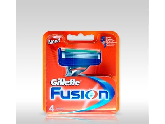 Gillette - Fusion Manual Blades 4 Pack /Skincare