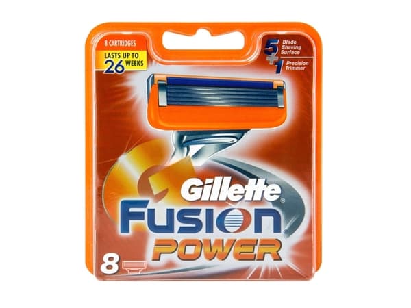 Gillette Fusion Power 5x, Alumiini, Oranssi, Gillette, ProGlide Power Fusion Power