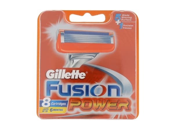 Gillette Fusion Power 5x, Alumiini, Oranssi, Gillette, ProGlide Power Fusion Power