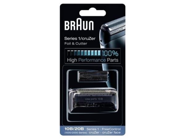 Braun Foil + 10B FREECONTROL bladblokk