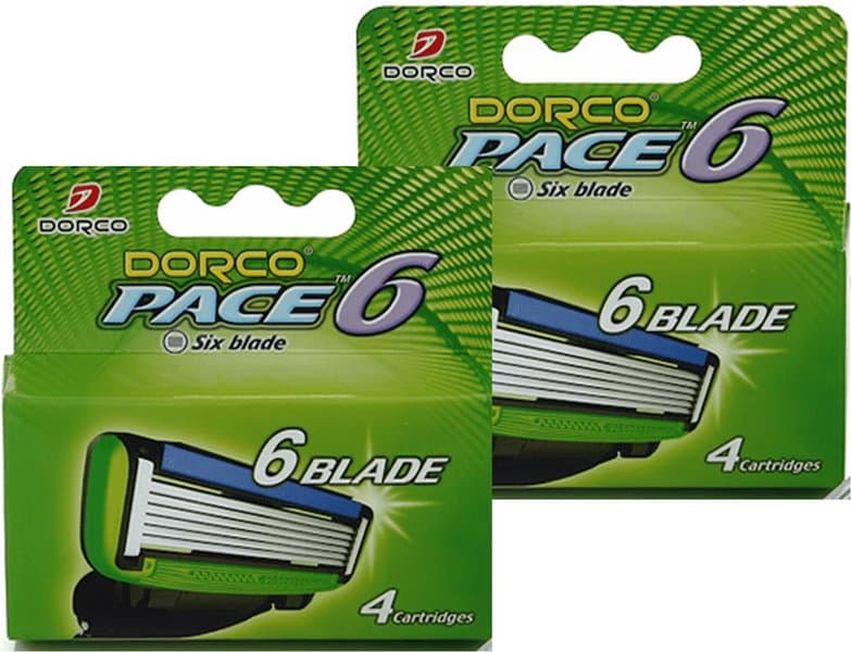 Dorco Pace6 rakblad 8st