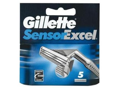 Gillette Sensor Excel ersättningsblad 5 st